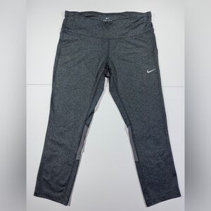 Nike Dri-Fit Women’s Running Leggings Gray Size M